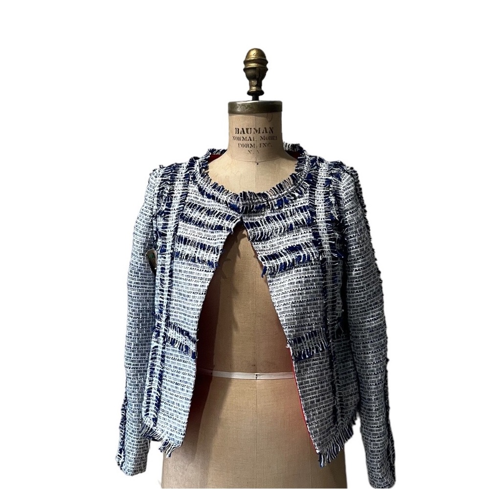 Luna Boutique Tweed Patchwork Jacket - image 2
